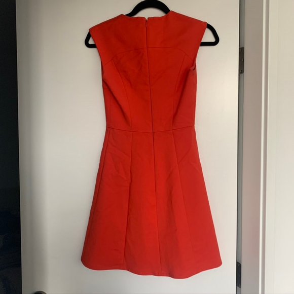 French Connection Classic Red/Orange Dress - Picture 2 of 6
